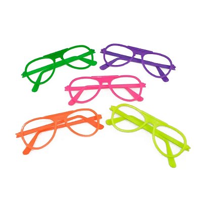 Óculos Ray-Ban Colorido Sem Lentes - 10 Unidades