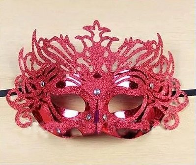 Máscara Carnaval com Coroa Imperial