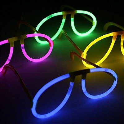 Óculos Neon para Festas - 1 Unidade