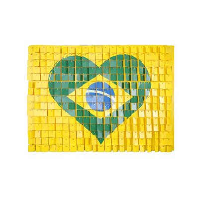 Painel Mágico Shimmer Wall Festa Brasil - 87x62cm