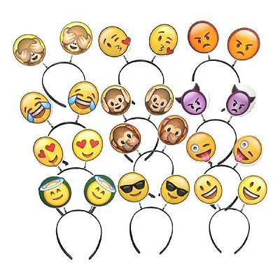 Tiara Emojis Zap Zap Pacote - 10 Unidades