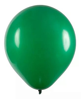 Balão Bexiga Verde - Tamanho 5 Polegadas (13cm) - 50 Unidades