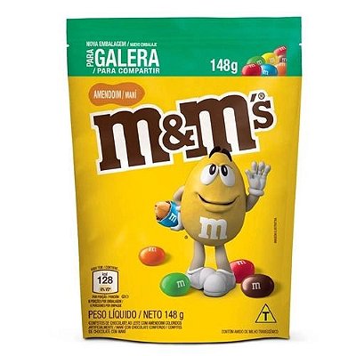 Confeito M&Ms Amendoim 148g