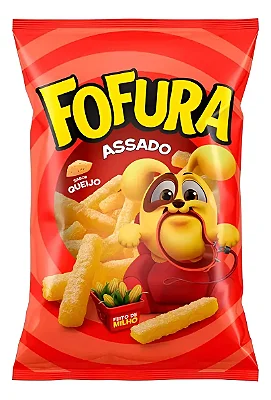 Salgadinho de Milho Palito Sabor Queijo – 60g – Fofura