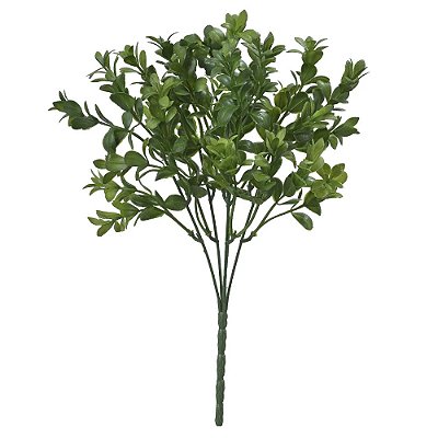 Plantas Artificial Folhagem Verde 35cm