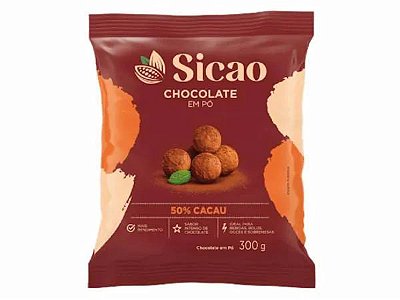 Chocolate em Pó 50% Cacau 300g – Sicao