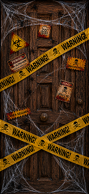 Faixa Decorativa Halloween Cena Do Crime – 50 Metros