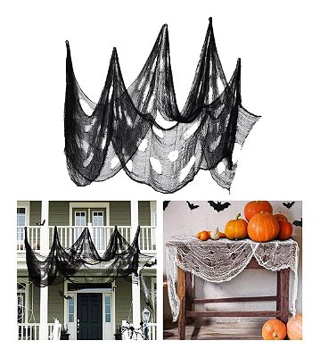 Pano Assustador para Decoração de Halloween – 72x190cm – Cores Sortidas