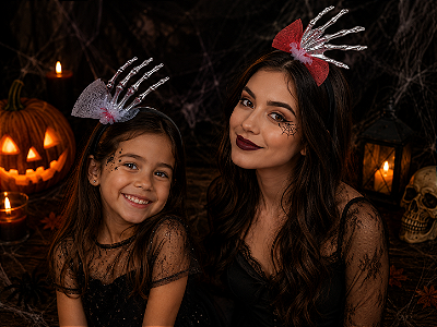 Tiara Mão Vampiro Morto Halloween – Terror com Estilo! - 1 Unidade