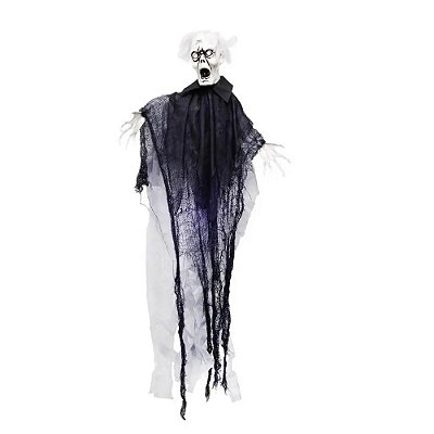 Boneco Velho Decorativo Assustador Halloween 90cm