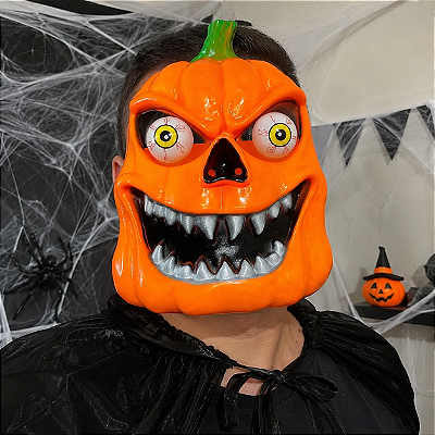 Máscara Abóbora Monstro Halloween