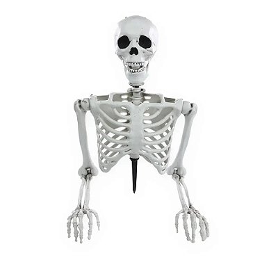 Esqueleto de Jardim Satanael Halloween 50cm