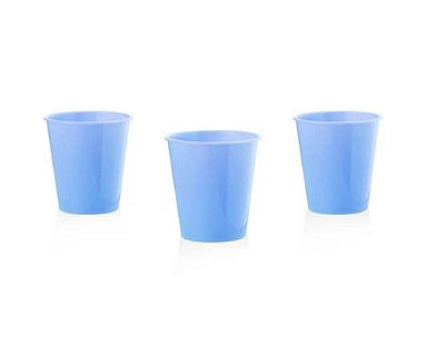 Copinho para Doces 25 ml Azul Claro - 10 Unidades