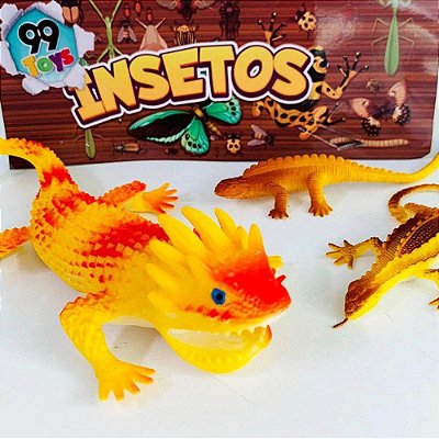 Insetos de Brinquedo Assustadores - Kit com 10 Peças