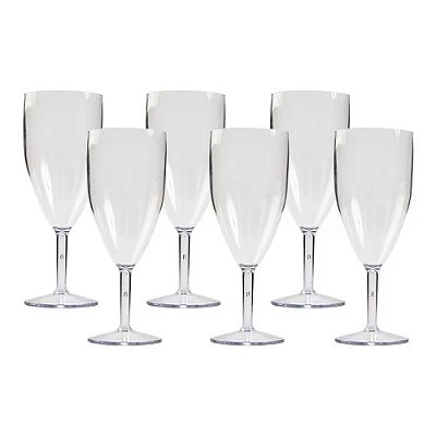 Taça Salut Cristal 150ML - 6 Unidades