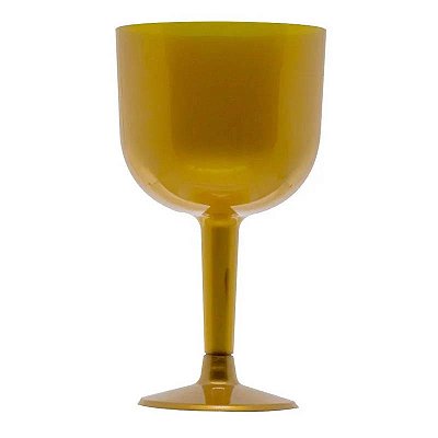 Taça Pit Gin Dourado 500ml - 4 Unidades