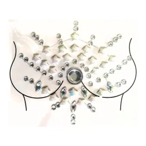 Adesivo Corporal Adereço Pedrarias Joias - Modelos Sortidos - 1 Unidade