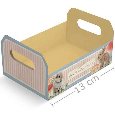 Caixote de Papel Cartão - Coelho Breeze - 1 unidade