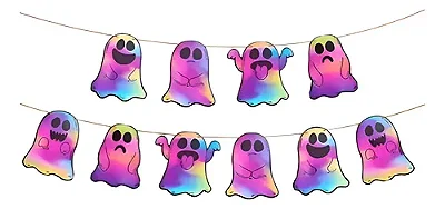 Faixa Halloween Fantasmas - 3 Metros
