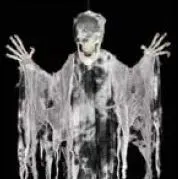 Assombração Enfaixada Halloween – 120x85cm
