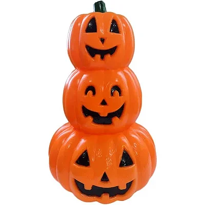 Trio Abóbora Halloween - 23x18cm
