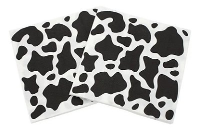 Guardanapo de Papel – Estampa Vaquinha (32 cm / 20 unidades)