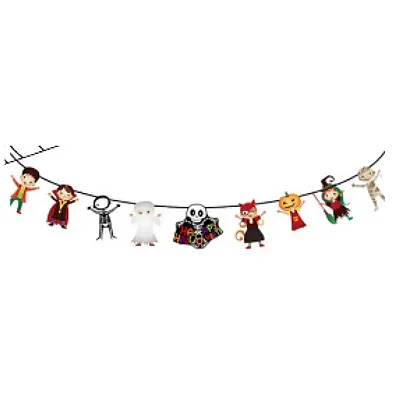 Varal Decorativo de Halloween Mix – 18cm