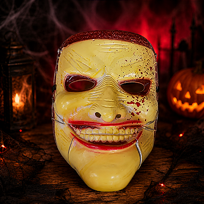 Máscara Sorriso Malvado – Fantasia e Decoração de Halloween
