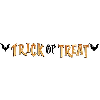 Faixa Trick or Treat – Decoração Temática para Halloween
