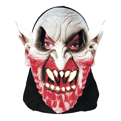 Máscara Monstro Carnívoro com Capuz – Fantasia Aterrorizante para Halloween, Carnaval e Festas à Fantasia