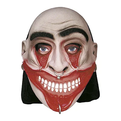 Máscara Esticado com Capuz – Fantasia Assustadora para Halloween e Carnaval