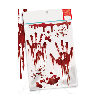 Adesivo Decorativo para Espelho Halloween – Scary Night – 2 Unidades