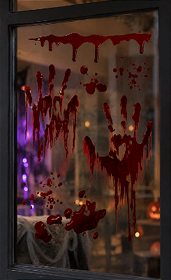 Adesivo Decorativo para Espelho Halloween – Scary Night – 2 Unidades