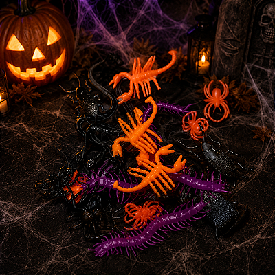 Halloween Insetos Horripilantes Terror – Kit com 24 Unidades