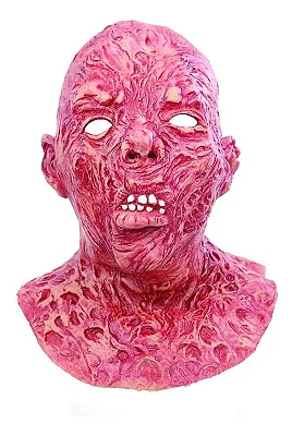Máscara de Zumbi em Decomposição – Látex Decorativo para Halloween