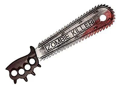 Serrote Zombie Killer – Acessório de Fantasia e Decoração Halloween