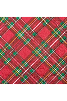 Guardanapo de Papel Natalino 33x33cm – Pacote com 20 Unidades