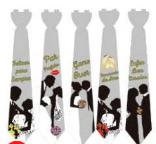 Gravatas Neon para Casamento – Kit com 10 Unidades – 43 x 8 cm