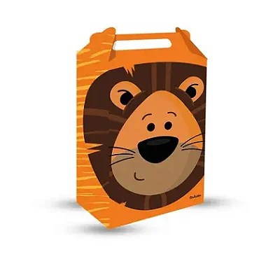 Caixa Surpresa Festa Safari – 8 Unidades