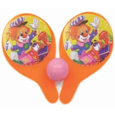 Kit com 2 Mini Raquetes de Mesa + Bolinha – Brinquedo Infantil