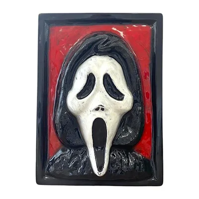 Enfeite Decorativo Halloween – Quadro Pânico 77x54cm