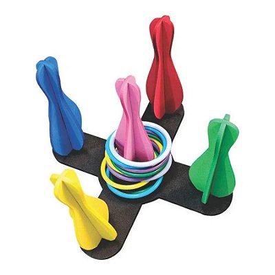 Jogo das Argolas Festa Junina – EVA e Plástico – 27x31cm