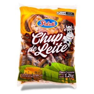 Chup Doce De Leite Cremoso Paluti – Pacote 1,2kg (40 Unidades de 30g)