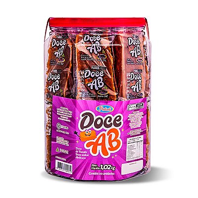 Doce Ab Paluti (Doce de Batata Doce Sabor Abóbora) – Pote 1,02kg (20 Unidades)