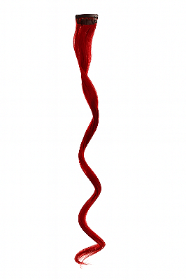 Mecha para Cabelo Cacheada 45cm – Vermelho