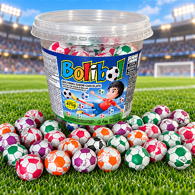Bolinha de Chocolate Bolibol 475g – Aprox. 70 Unidades – Ki-Kakau