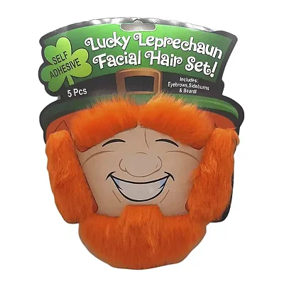 Kit Barba, Costeleta e Sobrancelhas Leprechaun – St. Patrick’s Day