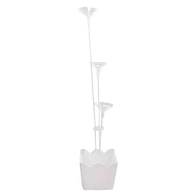 Suporte para Balão Cachepot Candy Branco – 3 Hastes