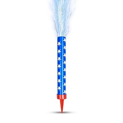 Vela Vulcão Azul - 12cm