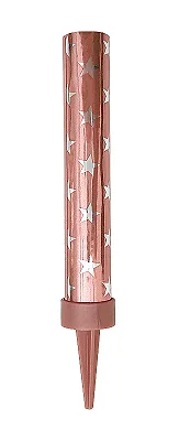 Vela Vulcão Rose - 12cm